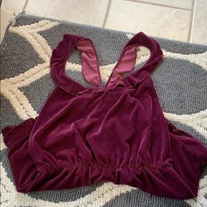NWOT Velvet Plum Victoria’s Secret Romper